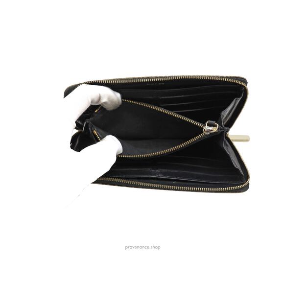 🔴 Celine Multifunction Zip Wallet - Black/Python - Picture 8 of 8
